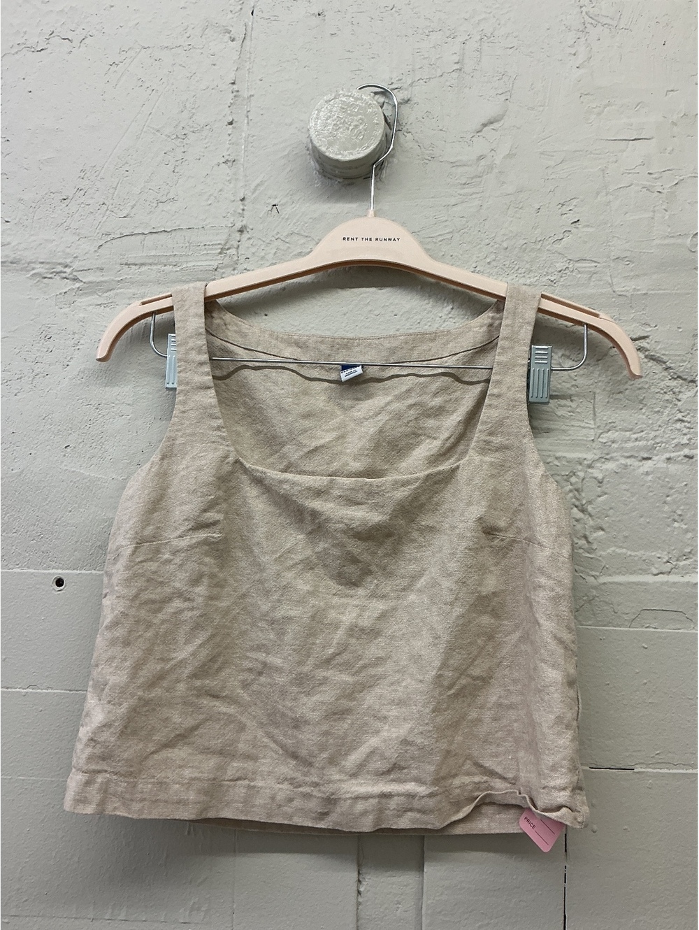 Beige Linen Two-Piece Set - Picture 2 of 7